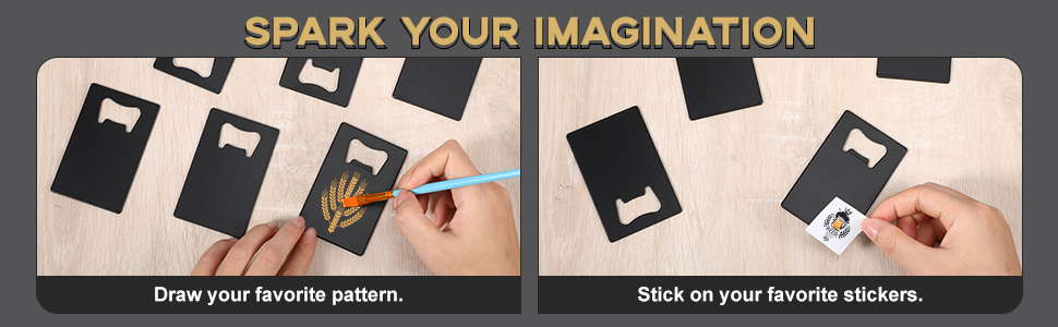 60 Pcs Credit Card Bottle Opener Groomsmen Bridesmaid Wallet Bottle Opener Beer Wine Stainless Steel for Wallet Pocket Party Wedding Favor, Black