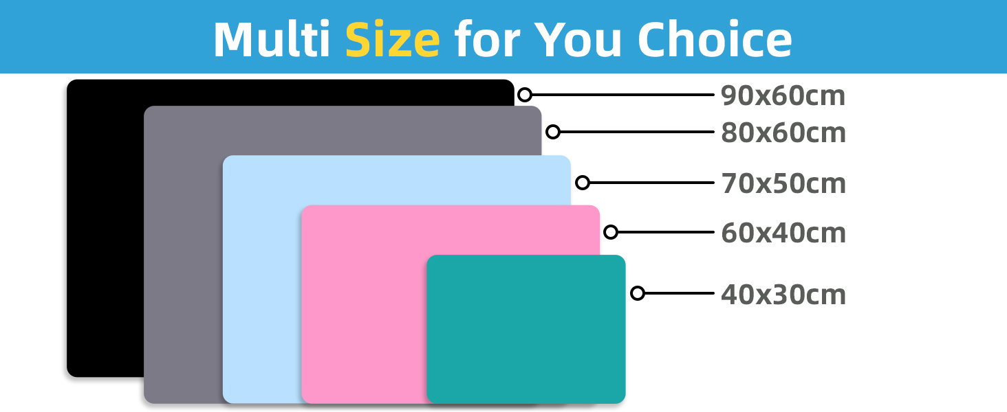 Gartful 2 Pack Silicone Crafting Mats, 15.7