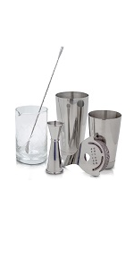 Julep Strainer: Stainless Steel Cocktail Strainer for Home or Commercial Bar