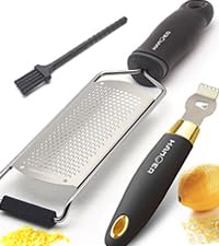 Lemon Citrus Zester Tool Cheese Grater for kitchenaid-Multipurpose grooved channel knife scraper,Stainless steel blade and ergonomically designed curved handle