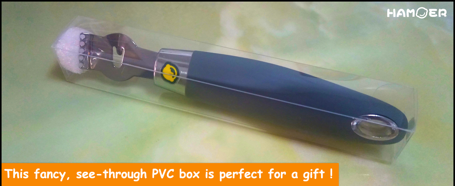 Lemon Citrus Zester Tool Cheese Grater for kitchenaid-Multipurpose grooved channel knife scraper,Stainless steel blade and ergonomically designed curved handle