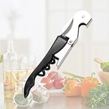 Jar Opener for Weak Hands, Seniors with Arthritis, 5 in 1 Multi Function Bottle Opener Lid Opener For Arthritic Hands with Non Slip Rubber Jar opener Gripper Pad and Corkscrew Wine Opener(BLUE)