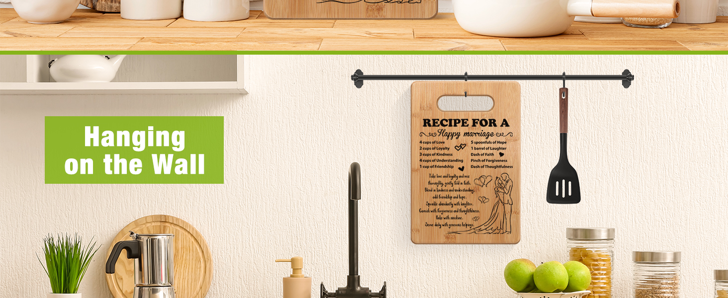 Wedding Gift for Couple 2026, Bridal Shower Gifts for Bride and Groom Engagement, Happy Marriage Cutting Board, Gifts for Wedding Shower, Newlywed Mr and Mrs Gifts Bride to Be Gifts