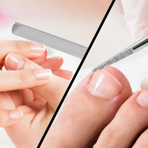 Toenail Clippers for Seniors Thick Toenails, Aucurwen Heavy Duty Toe Nail Clippers Adult Thick Nails Long Handle, Large Toenail Clippers for Thick Nails 7Pcs