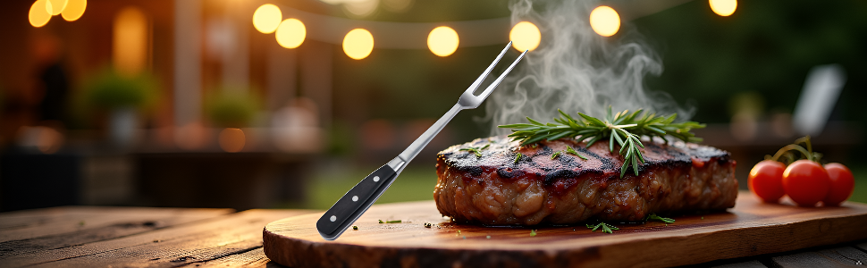 Kilajojo Chef Pro Stainless Steel meat Fork 13 Inch