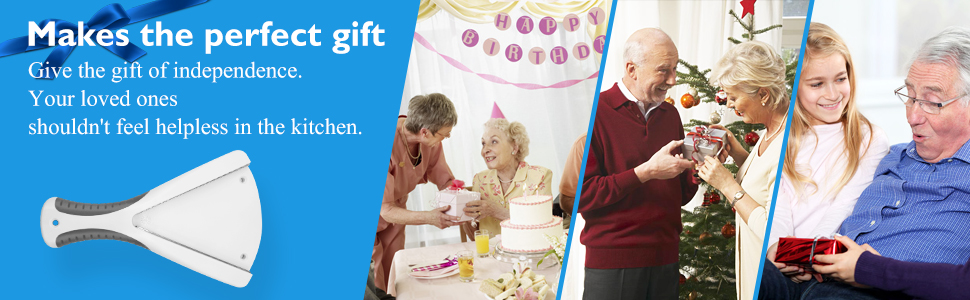 Jar Opener|Effortless Jar Opener for Weak Hands & Seniors With Arthritis Jar Lid Opener for Arthritic Hands- Opens Any Size Jar Gift for Seniors & Weak Hands