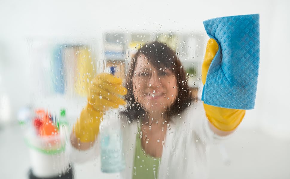 Swedish Dish Cloths - 10 Pack Reusable Kitchen Dishcloths - Ultra Absorbent Dish Towels for Washing Dishes - Cellulose Sponge Cloth Cleaning Rag - Assorted