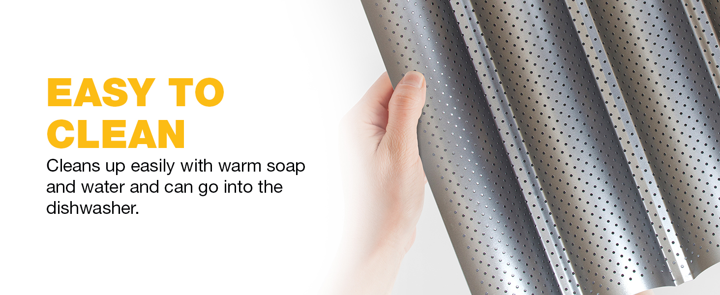 Eparé French Baguette Bread Pan for Baking - 15