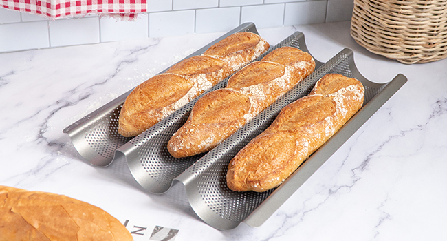 Eparé French Baguette Bread Pan for Baking - 15