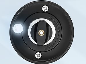 innhom Electric Salt Grinder Pepper Grinder Battery Operated Stainless Steel Pepper Mill Automatic Salt and Pepper Grinder with Adjustable Coarseness, 1 Pack