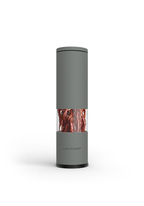 LARS NYSØM Salt Pepper Mill Manual with adjustable ceramic grinder from coarse to fine I Design Spice Mill (Sage Green)