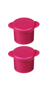 Wine Bottle Caps - Silicone Bottle Covers - Air-Tight Vacuum Seal - Wine Gifts for Women - Set of 4