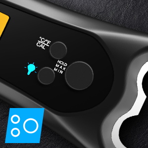 Digital Meat Thermometer for Cooking, Biison Wireless Instant Read Meat Thermometer Waterproof, Backlight, Ultra-Fast Accurate and 180° Folding Probe Kitchen Thermometer for Turkish/Grill