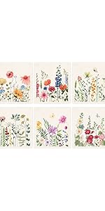 Morigins 6 Pcs Sunflowers Swedish Kitchen Dishcloths Multi Purpose Absorbent Soft Reusable Cleaning Dish Cloths Washable Decorative Tea Towels Bar Hand Towel