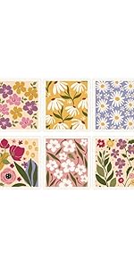 Morigins 6 Pcs Sunflowers Swedish Kitchen Dishcloths Multi Purpose Absorbent Soft Reusable Cleaning Dish Cloths Washable Decorative Tea Towels Bar Hand Towel