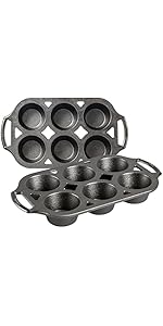Lodge Cast Iron Muffin Pan