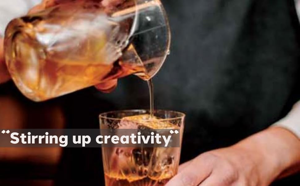 OGGI Cocktail Mixing Glass & Strainer Set - Elegant Bar Mixing Set with 16oz Glass Beaker, Essential Mixology Bartender Kit, Old Fashioned Kit, Includes Stainless Steel Hawthorne Strainer