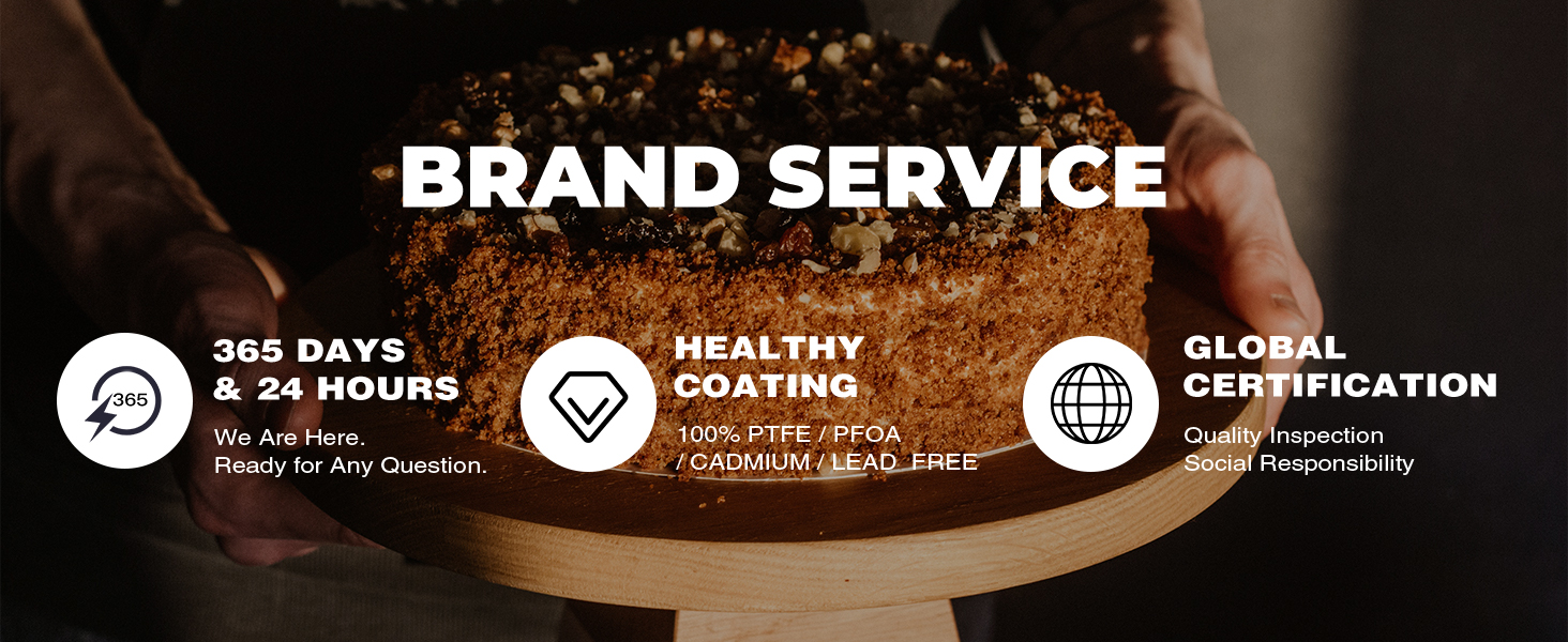 HONGBAKE Bakeware Sets, Baking Pans Set, Nonstick Oven Pan for Kitchen with Wider Grips, 10 Pieces Including Rack, Cookie Sheet, Cake Pans, Loaf Pan, Muffin Pan, Pizza Pan - Grey