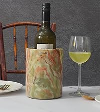 Radicaln Green Onyx Marble Coasters Set of 6 Handmade 3.5