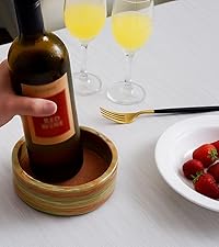 Radicaln Green Onyx Marble Coasters Set of 6 Handmade 3.5