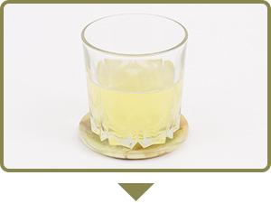 Radicaln Green Onyx Marble Coasters Set of 6 Handmade 3.5