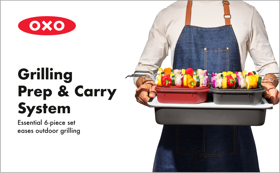 OXO Good Grips Grilling Prep and Carry System