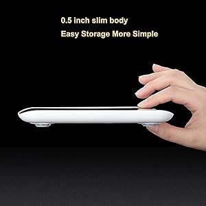 Food Scale, Kitchen Scale, Weight Scale Grams and Ounces for Weight Loss, Baking, Cooking, Keto and Meal Prep, LCD Display, 304 Stainless Steel