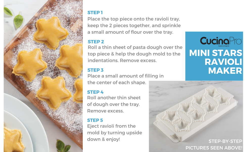 Star Ravioli Molds- Mini 2