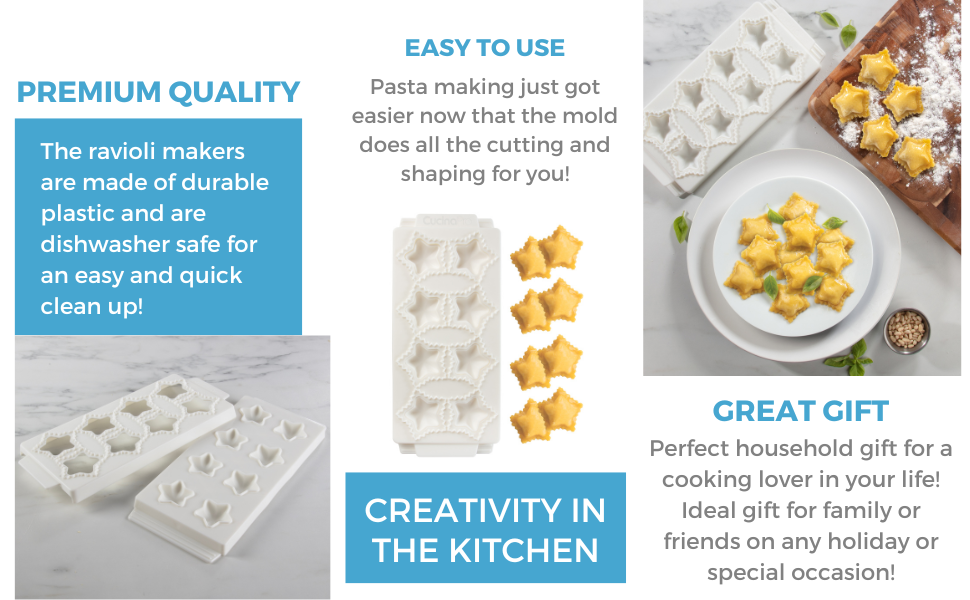 Star Ravioli Molds- Mini 2