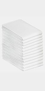 COTTON CRAFT Salsa Stripe Kitchen Towel - Set of 8 Pure Cotton Absorbent Waffle Weave Dish Towel Dish Cloth - Low Lint Reusable Drying Towels - Restaurant Bar Cleaning Kitchen Hand Towel -16x28 Multi