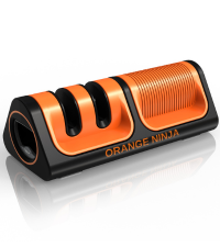 5 Precision Adjust Knife Sharpener- 3-Stage Premium Kitchen Knife Sharpener to Repair, Restore & Polish Blades by Sharp Pebble