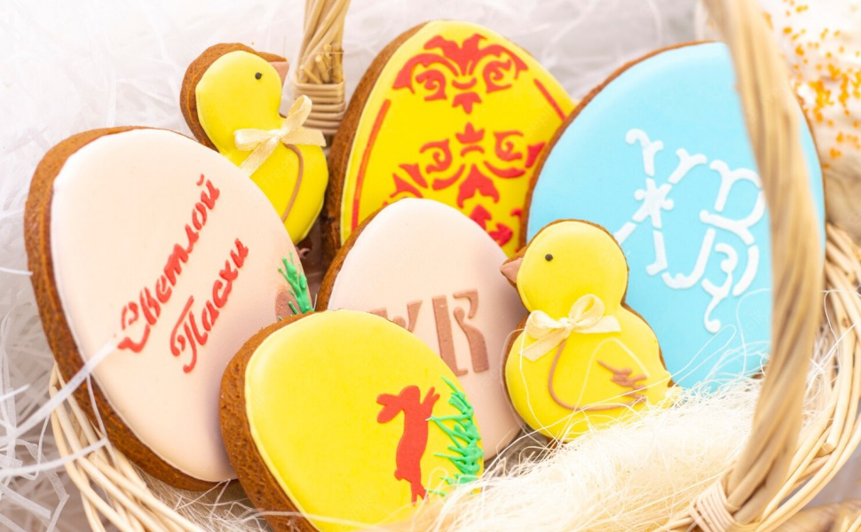 Easter Cookie Cutters 6 PCS, 3'' to 3.5'', Bunny, Egg, Carrot, Chick, Flower, Butterfly