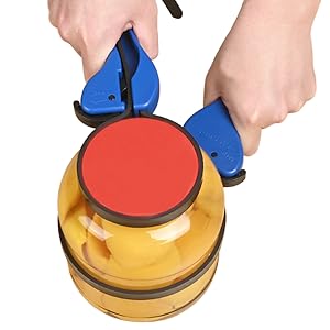 Double-Handle Jar Opener, Manual Jar Openers for Seniors, Gifts for Weak Hands with Arthritis, Patent | Unique Kitchen Gadgets