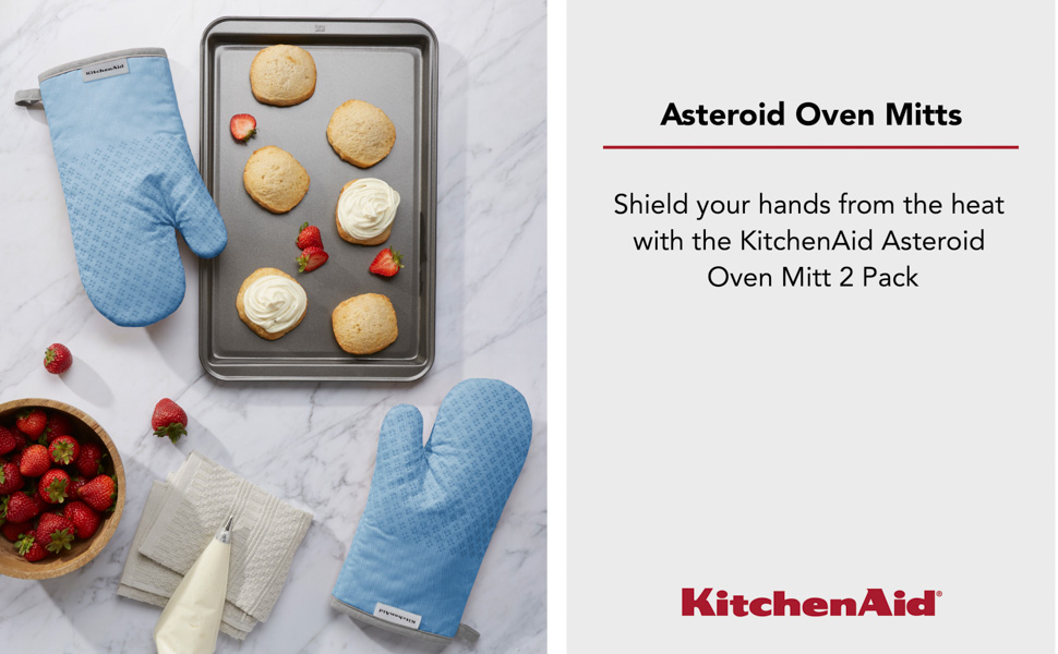 KitchenAid Asteroid Oven Mitt Set, 7