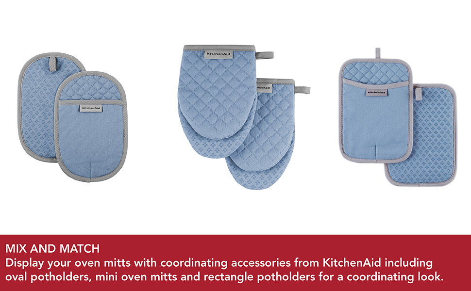 KitchenAid Asteroid Oven Mitt Set, 7
