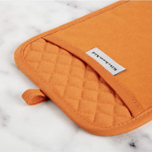 KitchenAid Asteroid Pot Holder 2-Pack Set, Honey, 7