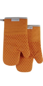 KitchenAid Asteroid Pot Holder 2-Pack Set, Honey, 7