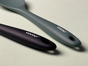 Upgrade Silicone Spatula Spoon Set,VOVOLY Heat Resistant Rubber Spoonula, Seamless Non-Stick Flexible Scrapers for Baking Mixing Tool,3 Pack,