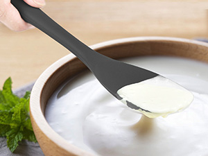 Upgrade Silicone Spatula Spoon Set,VOVOLY Heat Resistant Rubber Spoonula, Seamless Non-Stick Flexible Scrapers for Baking Mixing Tool,3 Pack,