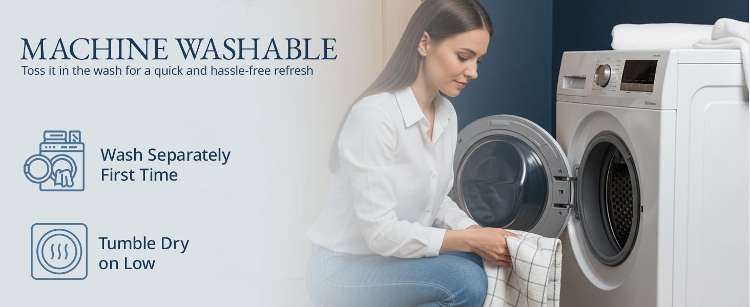 LANE LINEN Cotton Kitchen Towels Set, 6-Pack – Absorbent, Quick-Drying Dish Towels, 18