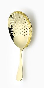 Cocktail Strainer,hawthorne strainer,Stainless Steel Bar Strainer, Bar Tool Drink Strainer with 100 Wire Spring for Professional Bartenders and Mixologists Professional for Bar Restaurant Home