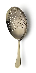 Cocktail Strainer,hawthorne strainer,Stainless Steel Bar Strainer, Bar Tool Drink Strainer with 100 Wire Spring for Professional Bartenders and Mixologists Professional for Bar Restaurant Home