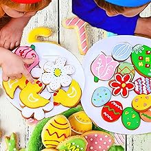 Easter Cookie Cutters, 5 Pieces Chick Carrot Egg Bunny Rabbite Shapes Metal Cookie Cutters Stainless Steel Sets Holiday Themed Baking Kit