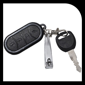 Hestya 300 Pieces Nail Clippers Bulk Stainless Steel Clipper Bulk Flat Toenail Clippers Portable Sturdy Nail Cutter Manicure Trimmer Curved Edge Pedicure for Men Women Toe Travel