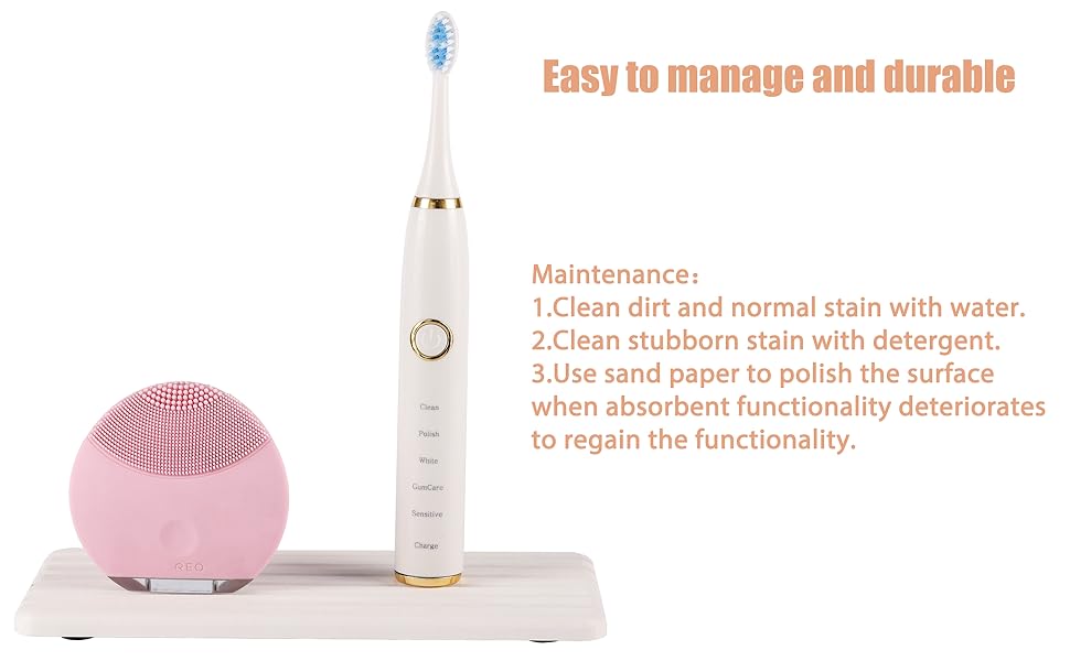 2 PCS Water Absorbent diatomite Coasters, 8.3