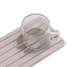 2 PCS Water Absorbent diatomite Coasters, 8.3