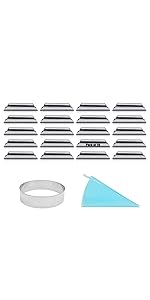 Cannoli Forms Pastry Roll Molds,Stainless Steel Cannoli Tubes,Pack of 15