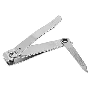 Individually Wrapped Nail Clippers Stainless Steel Fingernail Clippers Bulk, Sturdy Toenail Clippers Thick Nail Tip Cutter Trimmer for Homeless/Men and Women/Hotel 6.8cm X 1.2cm (Set of 50)