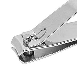 Individually Wrapped Nail Clippers Stainless Steel Fingernail Clippers Bulk, Sturdy Toenail Clippers Thick Nail Tip Cutter Trimmer for Homeless/Men and Women/Hotel 6.8cm X 1.2cm (Set of 50)