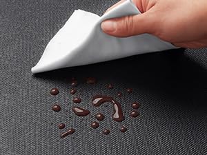 FLASLD Heat Resistant Mat for Air Fryer Site on, Fireproof Silicone Mats for Kitchen Counter, Countertop Protector, No-slip and Waterproof (12